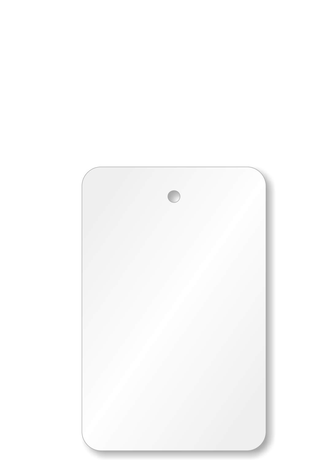 SmartSignPack of 1000 Large Clothes Tags | 1.75'' x 2.875'' White Paper - Card Stock