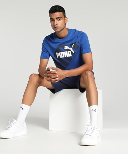 Image of Puma Men's Graphic Print Regular Fit T-Shirt