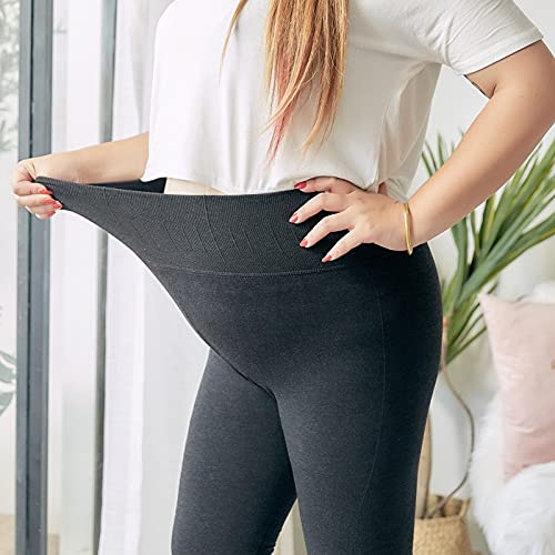 Leggings de invierno para mujer en dias frios de paseo y descanso hogareno 4