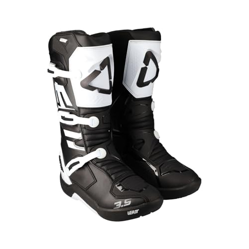 Leatt 3022060202 Bottes 3,5 Jr, Us3/Uk2/Eu35,5/22,5 cm, noir