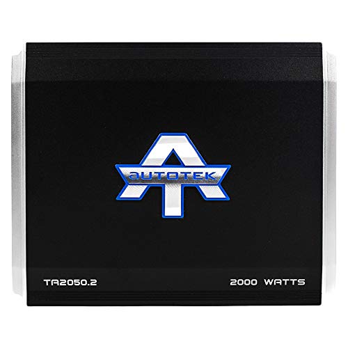 Autotek Ta2050.2 Ta Series 2 Channel Car Audio Amplifier (Black) – Class A/B Amp, 2000 Watt, Bass Boost, Marine Grade Protection Amplifier #TOP1