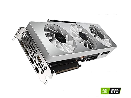 Image of GIGABYTE GeForce RTX 3080 Ti Vision OC 12G Graphics Card, 3X WINDFORCE Fans, 12GB 384-bit GDDR6X, GV-N308TVISION OC-12GD Video Card