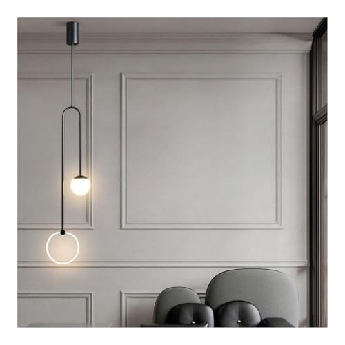Chandelier double suspension en or moderne plafonnier réglable pour chambre et cuisine