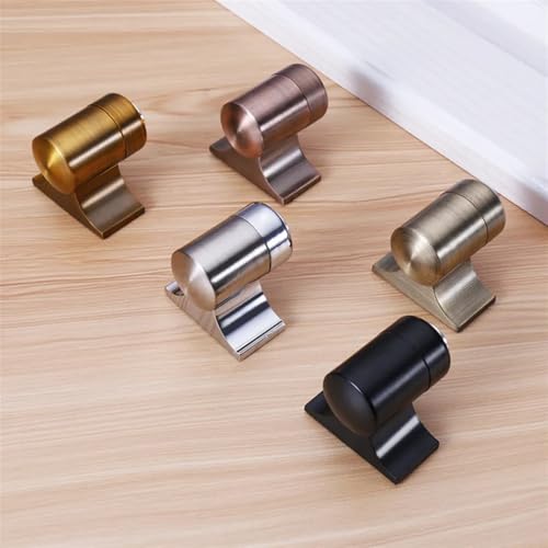 Butée de porte en alliage de zinc robuste finition bronze authentique - 6