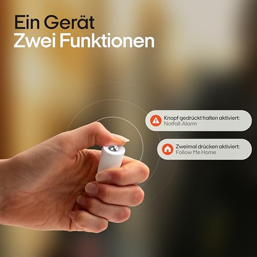 OOONO SIRÈNE - Intelligenter Taschenalarm [MIT APP LIVE-STANDORT] - Persönlicher Alarm für Frauen, Männer & Kinder - Durch Knopfdruck Kontakte im Notfall alarmieren - Sicherheit & Hilfe für Unterwegs