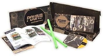 POUND Rockout Results System - 5 DVDs, 9 At-home Workouts, Nutrition Guide with Recipes, 60-Day Fitness Calendar