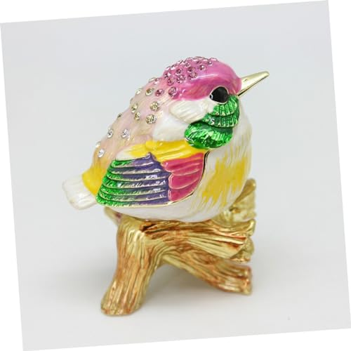 Boîte à bijoux en alliage d'oiseau pour ne plus perdre vos bagues - 3