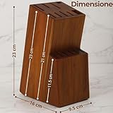 Zoom IMG-2 ceppo per coltelli da cucina Zoom IMG-2 ceppo per coltelli da cucina