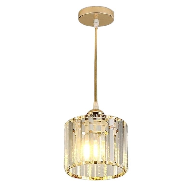 Abat-jour en cristal du Moyen âge avec éclairage variable pour éliminer la lumière agressive