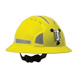 JSP 280-EV6161MCR2-20 Evolution Deluxe 6161 Full Brim Mining Hard Hat with CR2 Reflective Kit