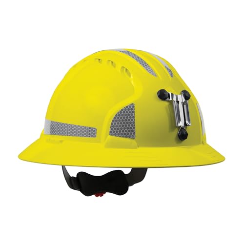 JSP 280-EV6161MCR2-20 Evolution Deluxe 6161 Full Brim Mining Hard Hat with CR2 Reflective Kit