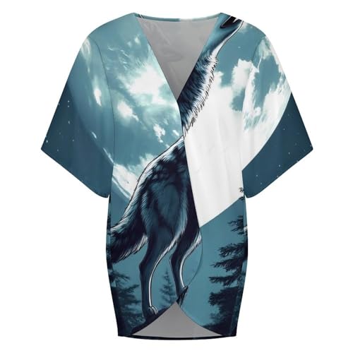 Women's 2025 Elegant Cardigans for Summer Travel - Open-Front Cardigans Batwing4