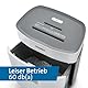 Dahle PaperSAFE PS 260 Aktenvernichter (12 Blatt, Sicherheitsstufe P4, Partikelschnitt, öl- und wartungsfrei, 25 Liter) grau