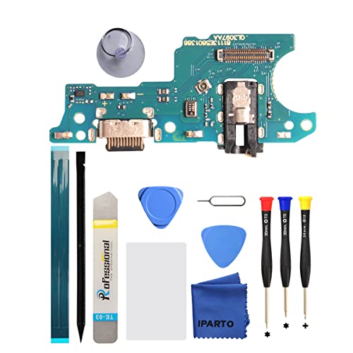 iParto Charging Port Replacement for Samsung Galaxy A02s Charging Port Replacement Kit for Galaxy A02s SM-A025F/DS A025U A025 A025M USB Flex Dock Connector Replacement with Tools