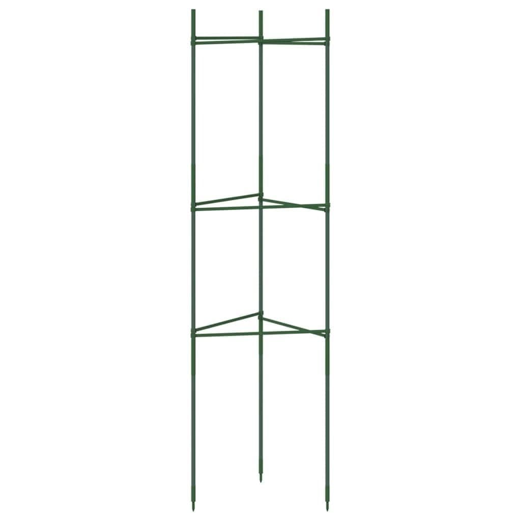 Klatka na pomidory, 8 szt., 116 cm, stal z powłoką PE
