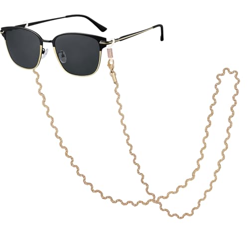 Image of Eyeglass Chain for Women Stylish,Stainless Steel Glasses Strap for Men Women,Eye Glasses Holders Around Neck