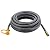 BISupply Natural Gas Grill Hose, 36ft - Flexible Gas Line Quick Connect Gas Hose 3/8in Female Flare to 3/8in Male Flare