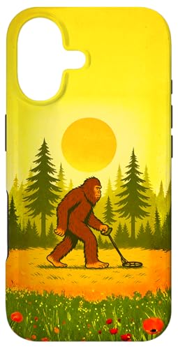DETECTOR-Bigfoot, 金属探知機 アクセサリー 宝物を探す 金属探知機 スマホケース iPhone 17 用