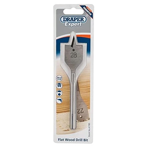 Draper Expert Flat Wood Drill Bit 28mm