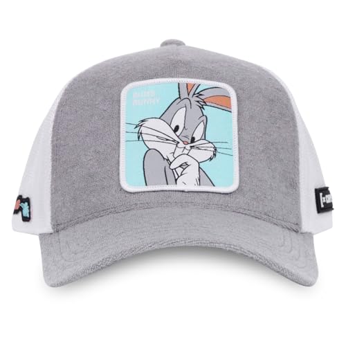 Capslab Bugs Bunny Looney Tunes Grau Trucker Cap - One-Size