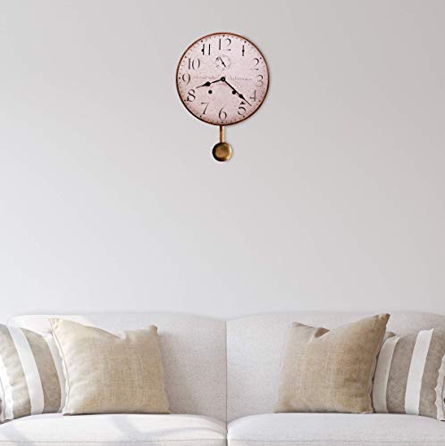Howard Miller Original Ii Wall Clock 620-313 – Antique & Round With Quartz Movement #TOP3