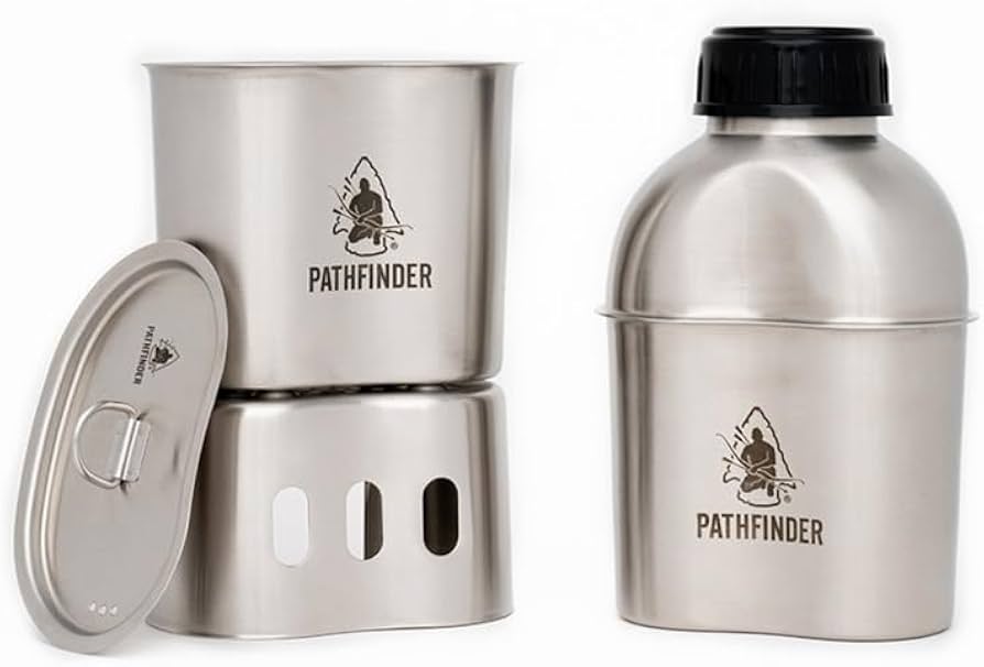 パスファインダー カンティーン クッキングセット　未使用品　箱付き Amazon.co.jp: パスファインダー カンティーン クッキングセット