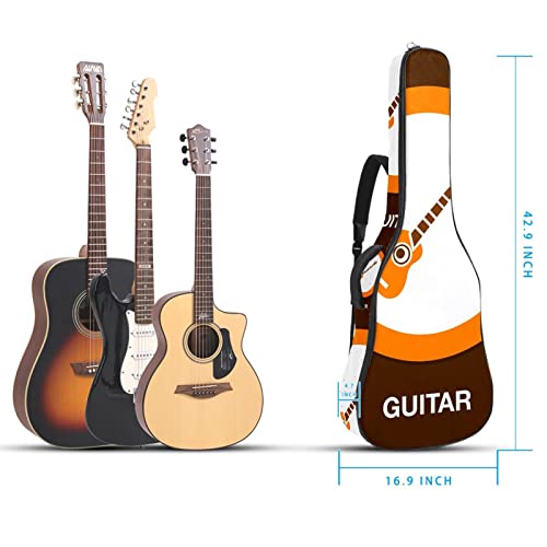 Hondank Housse de protection épaisse en éponge imperméable pour guitare acoustique, électrique, basse, guitare classique… - Les Beatles, Paul McCartney, John Lennon, RIngo Starr, George Harrison Hondank Housse de protection épaisse en éponge imperméable pour guitare acoustique, électrique, basse, guitare classique… – Image 6