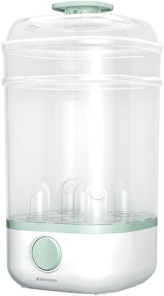 Kikkaboo Clyde 2-in-1 Sterilizer and Steamer with control knob visible