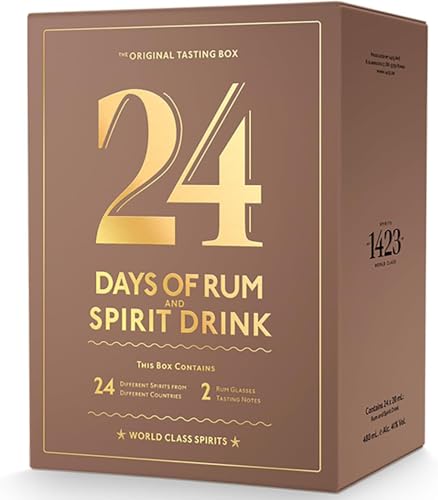 24 Days of Rum der Original-Rumkalender Adventskalender Mocha Edition by Schnapsbaron®