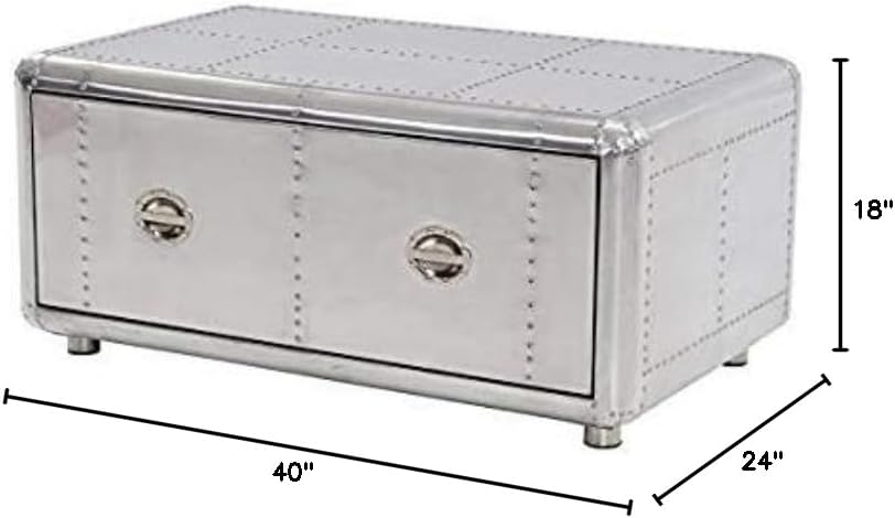 NauticalMart Aviator Coffee Table