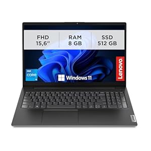 Lenovo - Notebook 15,6 inch V15 G4 IRU, professionele pc-laptop Windows 11 Pro, Intel Core I5-13420H, RAM 8 GB DDR4, 512 GB SSD NVMe - laptop grafische Intel UHD, Dolby Audio Computer, FHD-scherm
