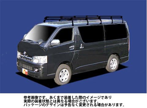 Amazon Tufreq タフレック ルーフキャリア トヨタハイエースバン年式 H16 8 型式 H2 Pシリーズ Pl0 Pl0 ルーフbox ラック 車 バイク
