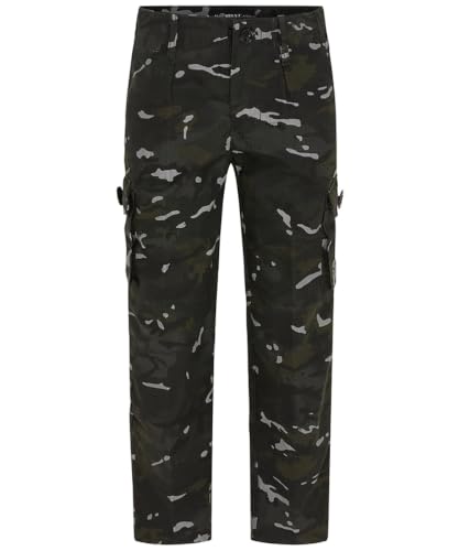 Pantalones combat para niños ideales para acampadas scouts y juegos de acción