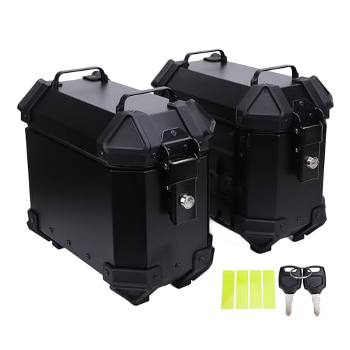 Valise Latérale de Moto en Alliage D'aluminium 18L,...