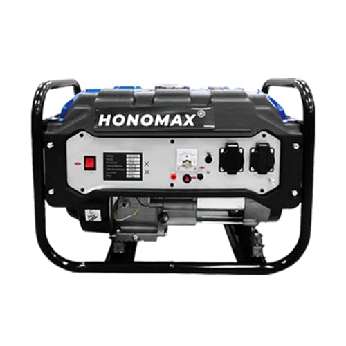 Image of HMX8000 Portable Power Generator 7000 Watts With Petrol Engine 7Kva, Use Home Workplace and Camping, High Durability Noiseless silence Power Station, 1 Year Warranty