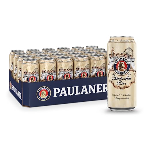 Paulaner Oktoberfestbier • bayrisches Festbier traditionell•EINWEG(24x0,5l)