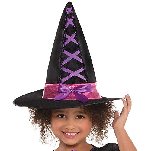 Disfraz niña bruja con luces talla grande miniatura 6