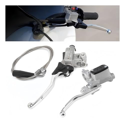 Levier de frein de moto avec commande hydraulique précise pour EXC - 7