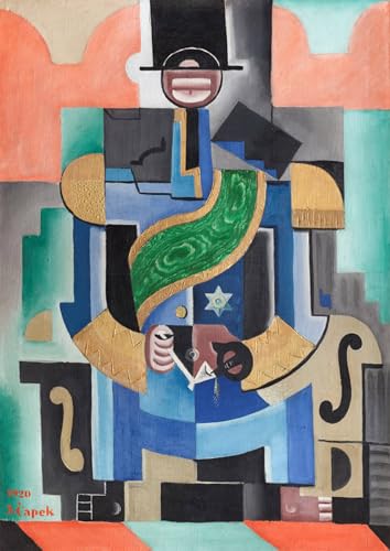 Tableaux Graffiti Art Mural premium inspiré de Josef Čapek impression d'art moderne 60x90