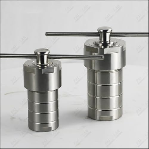 Hydrothermal Synthesis Reactor Stainless Steel high-Temperature and high-Pressure Reactor Digestion Tank 20ML(20ML PPL Lining)
