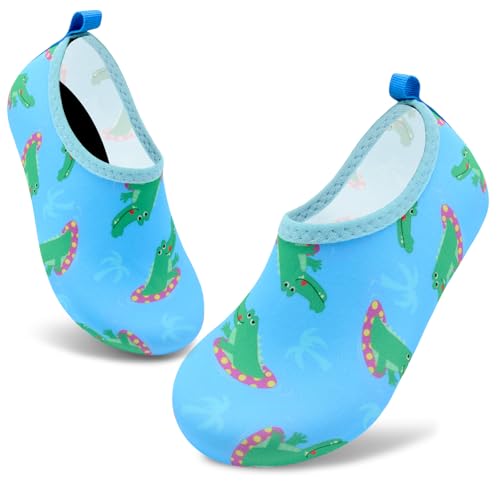 Image of VIFUUR Kids Water Shoes Girls Boys Quick Dry Aqua Socks for Beach Swim Outdoor Sports