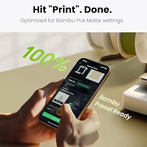 Image of 3IDEA Bambu Lab PLA Matte 3D Printing Filament - Bone White, Without Spool 1KG