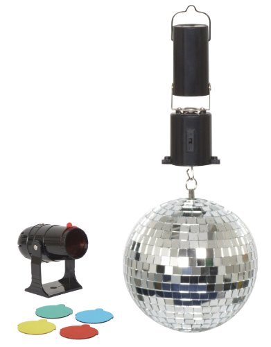 Kit Boule à Facettes 15cm avec Moteur et Éclairage - Cheetah G007BA