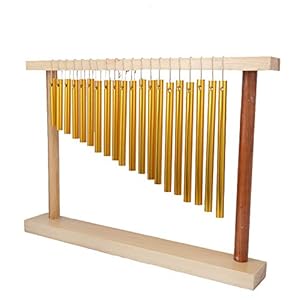 Windgong, voortreffelijk vakmanschap Tafelwindgong, duurzame metalen prestaties voor beginners