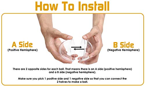 12 Clear Fillable Christmas Ball Ornaments Filled With Toy Trucks - Fill With Toys Or Surprises For Decor, Xmas Tree, Birthdays, Parties, Events #TOP6