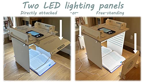 Scanner Bin Pro - Phone Scanner Stand For Photo And Document Scanning (Also Used As A Document Camera, Invented & Produced In The Usa) #TOP2