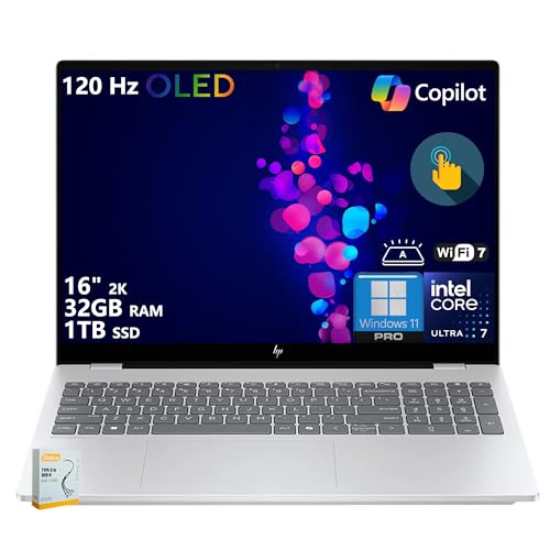 HP OmniBook 7 Copilot AI Laptop with 16 OLED Touch