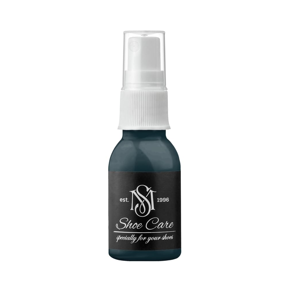 Spray do zamszu i nubuku - NCS S 8010-B10G Atrament Czarnego Łupku - Renowator koloru i impregnat do zamszu, nubuku, weluru marki MAVI STEP - 50 ml / 1.70 fl oz