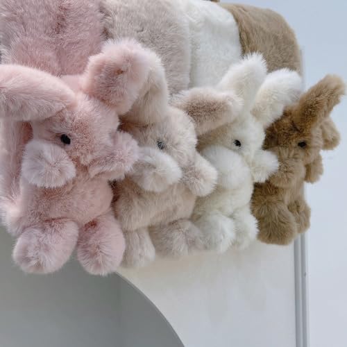 Scarf Cartoon Rabbits Plush Scarf for Winter Decorative Lovely Neck Shawl Kids Winter Warm Neckwear Outdoor Activity Scarves3