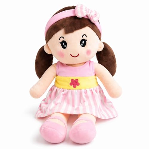 Image of Baby Joys Extra Large Cute Soft Baby Doll 80 CM for Kids | Plush Stuffed Toy for Girls & Boys | Super Soft Cuddly Hug Doll | Washable Plush Toy Doll (Pink)